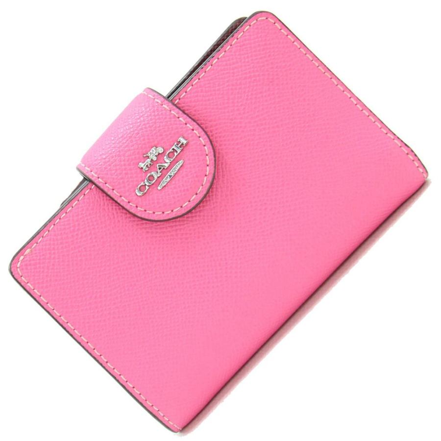 COACH（コーチ） 二つ折り財布 ミディアム コーナー ジップウォレット