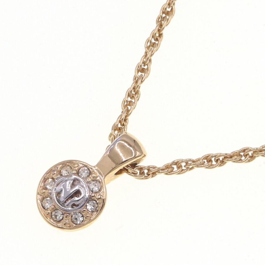 NINA RICCI（ニナ・リッチ） ネックレス ゴールド メタル 中古 ロゴ NR