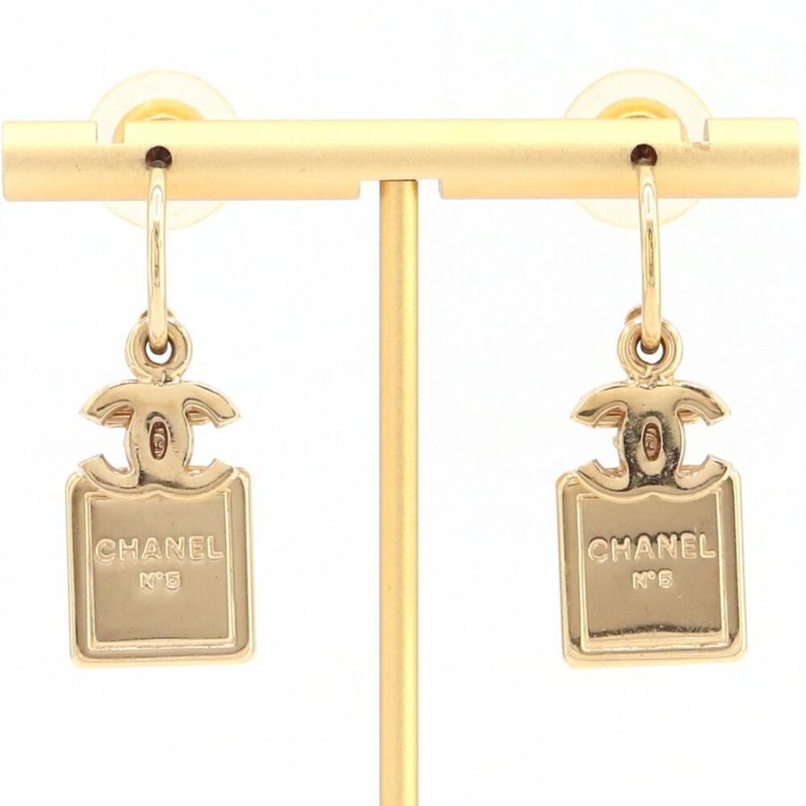 シャネル ピアス ココマーク No.5 パフュームボトルモチーフ ゴールド  