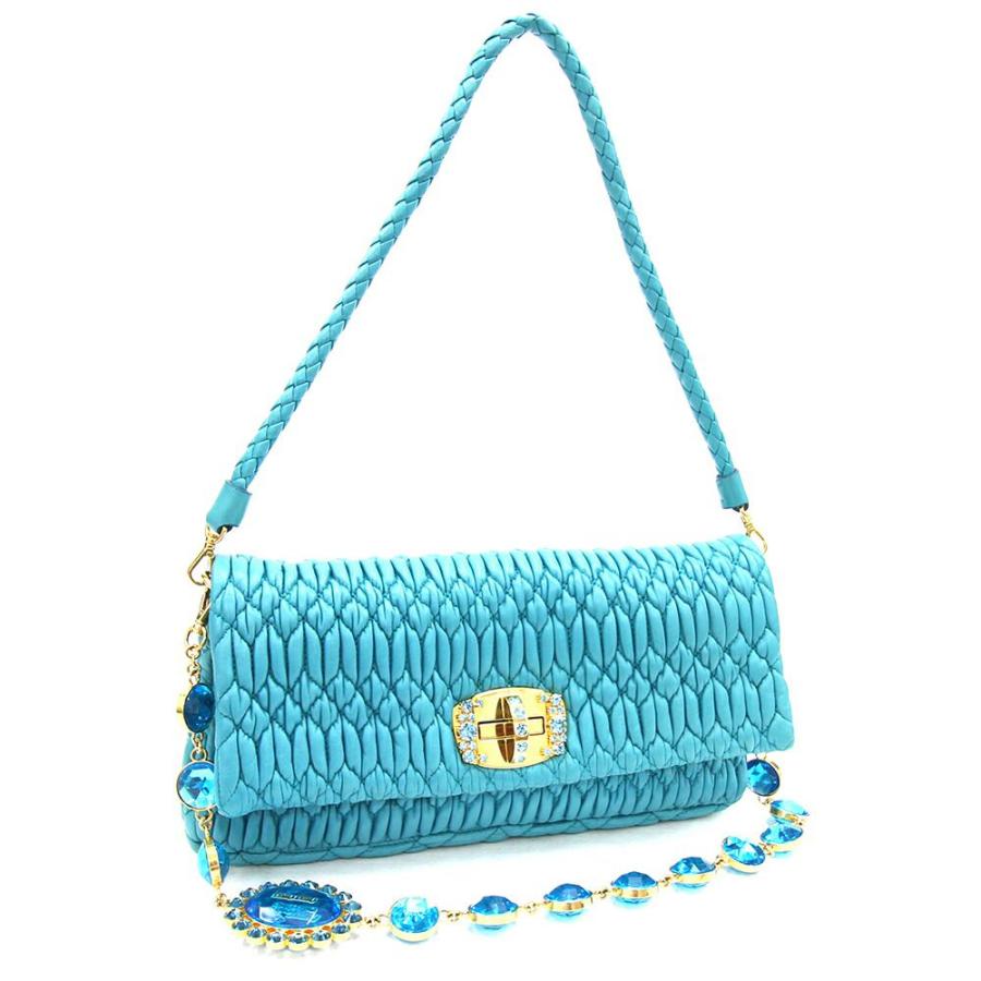 miu miu（ミュウミュウ） 2WAYショルダーバッグ マテラッセ ナッパ