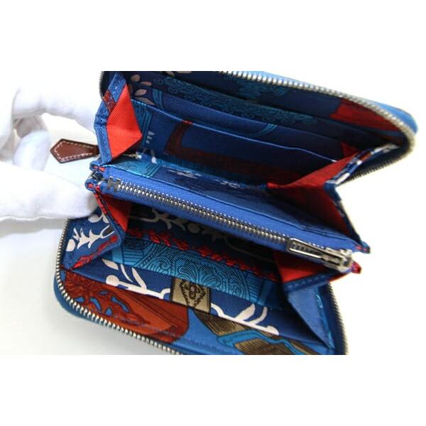 HERMES（エルメス） ラウンドファスナー財布 アザップ シルクイン