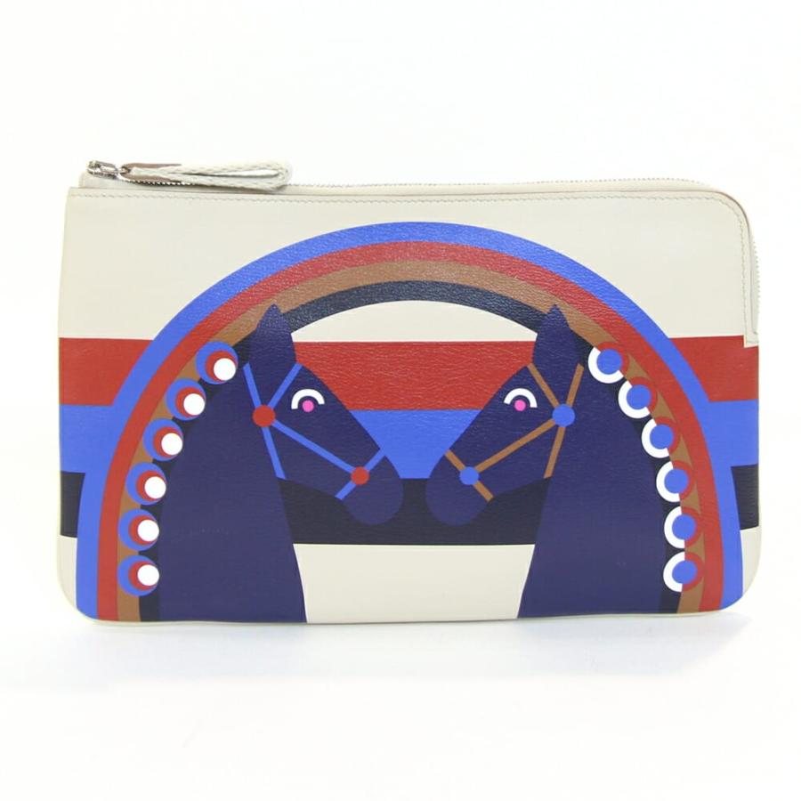 HERMES（エルメス） ポーチ カレ ポケット ロング ベトン ヴォー