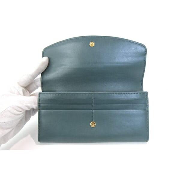 Chloe C クロエ 二つ折り長財布 クロエシー CHC19SP055 グリーン 
