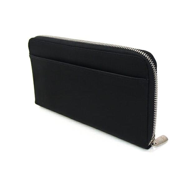dunhill（ダンヒル） ラウンドファスナー長財布 ブラック ナイロン