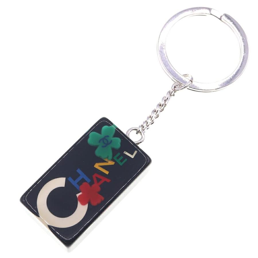CHANEL（シャネル） キーリング A24850 ブラック シルバー金具