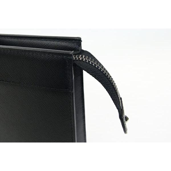 JIMMY CHOO（ジミーチュウ） クラッチバッグ ブラック レザー 中古 