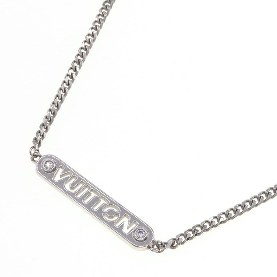 LOUIS VUITTON（ルイ・ヴィトン） ネックレス LV ID M01154 シルバー