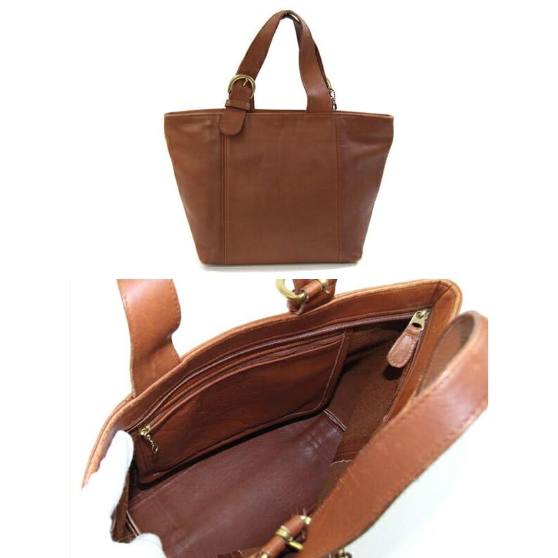 COACH（コーチ） ハンドバッグ 4133 ブラウン レザー 中古 ミニトート 