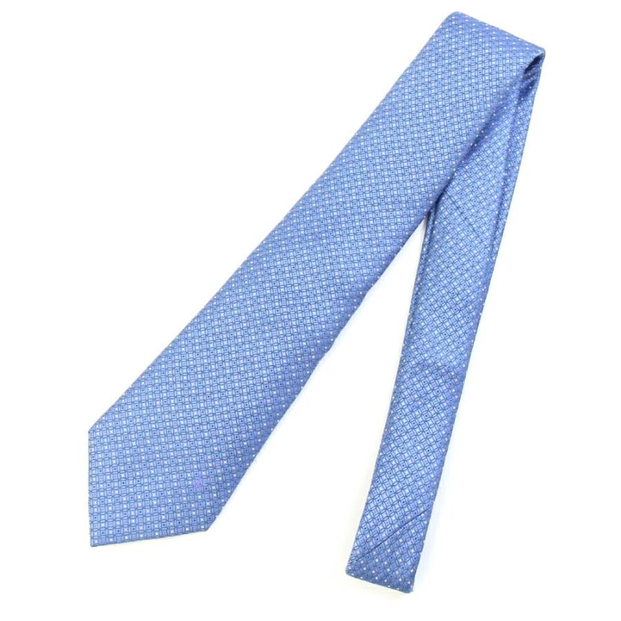 LOUIS VUITTON（ルイ・ヴィトン） ネクタイ ブルー シルク 中古 スーツ