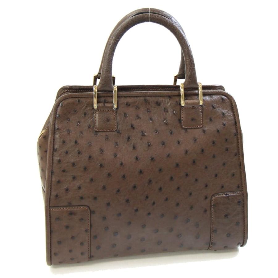 LOEWE（ロエベ） ハンドバッグ アマソナ ダークブラウン