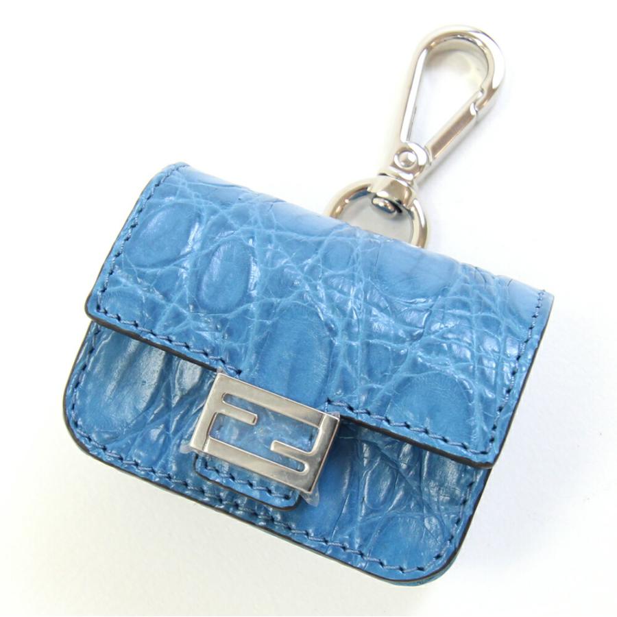 【極美品】FENDI フェンディ AirPods Proケース クロコレザー Crocodile（クロコダイル） フェンディ イヤホンケース バケット