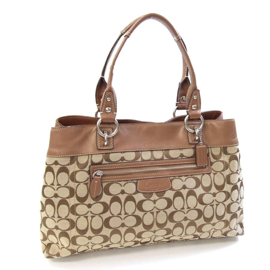 【新品未使用】COACH トートバッグ シグネチャー ベージュ COACH（コーチ） トートバッグ シグネチャー F15534 ベージュ ブラウン