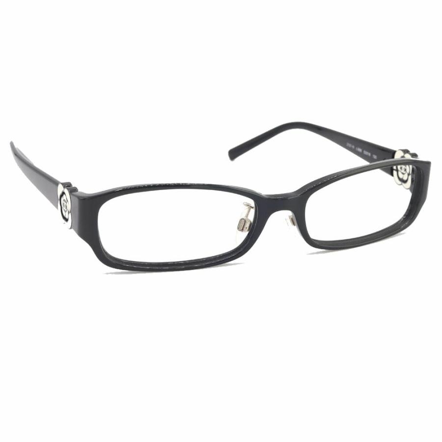 CHANEL（シャネル） メガネフレーム 3131-N ブラック ホワイト 53□16 