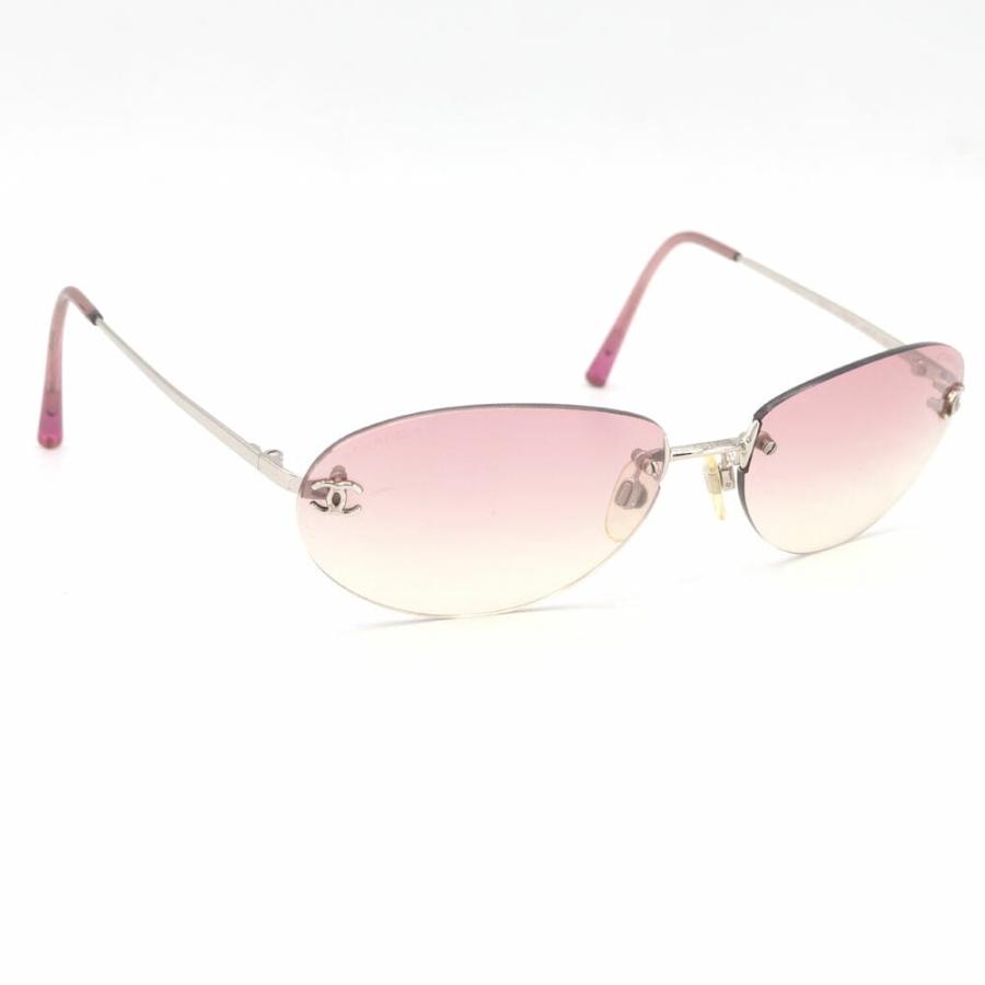 CHANEL（シャネル） サングラス 4013 シルバー ピンク クリアピンク