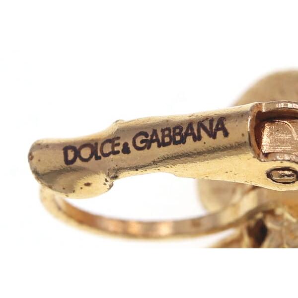 DOLCE&GABBANA（ドルチェ & ガッバーナ） ピアス フラワー ドッグ