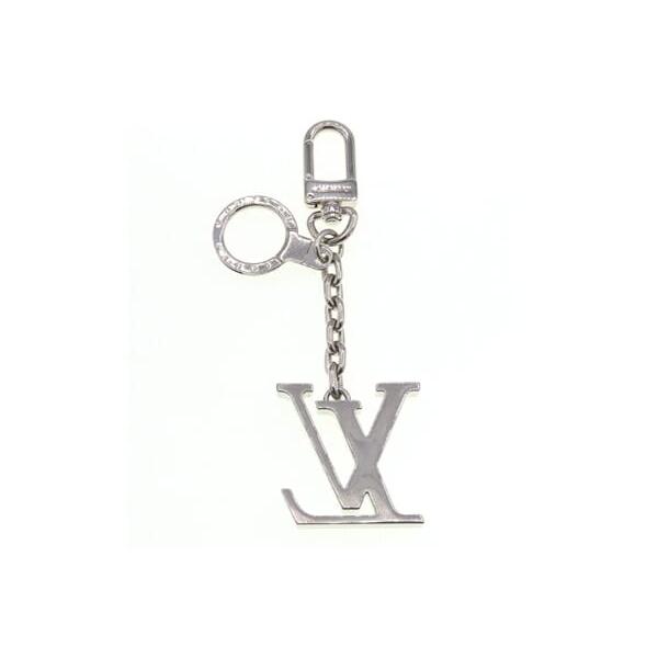 ルイヴィトン キーホルダー ポルトクレ・イニシャル M65071 シルバー LOUIS VUITTON（ルイ・ヴィトン） キーホルダー ポルトクレ イニシャル