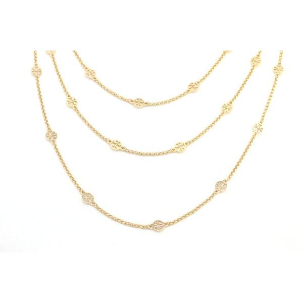 TORY BURCH（トリーバーチ） ネックレス マルチストランド ロゴ 