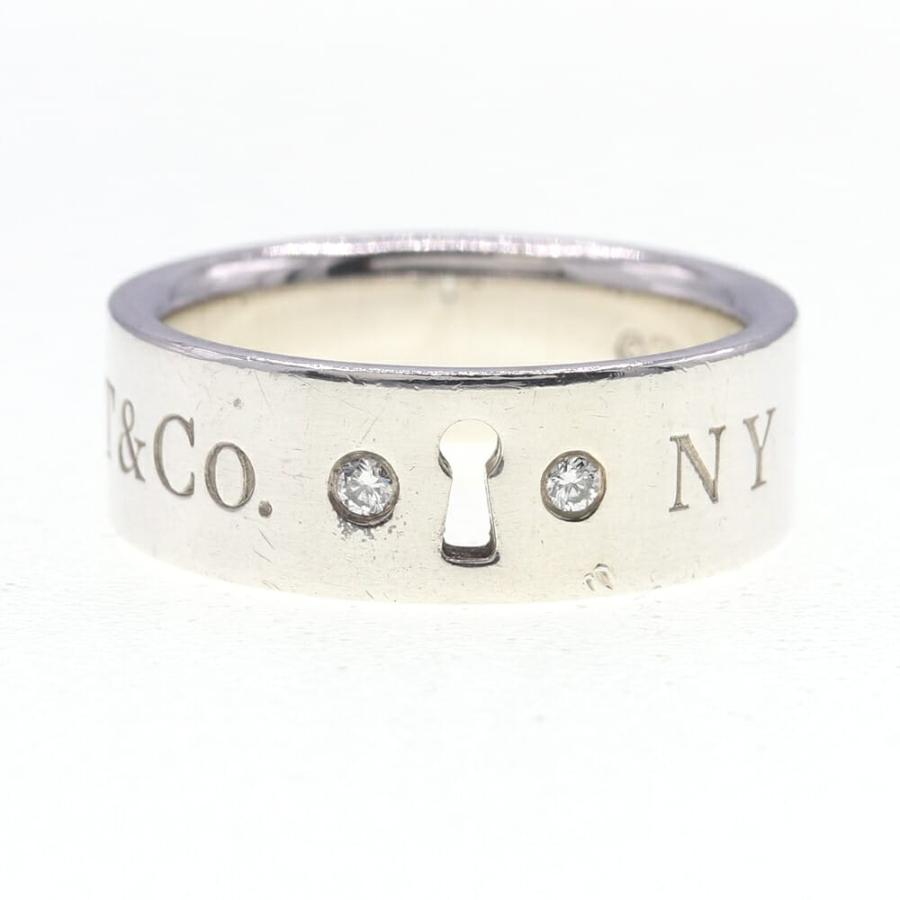 TIFFANY&Co.（ティファニー） リング ロックリング 2Pダイヤ SV 