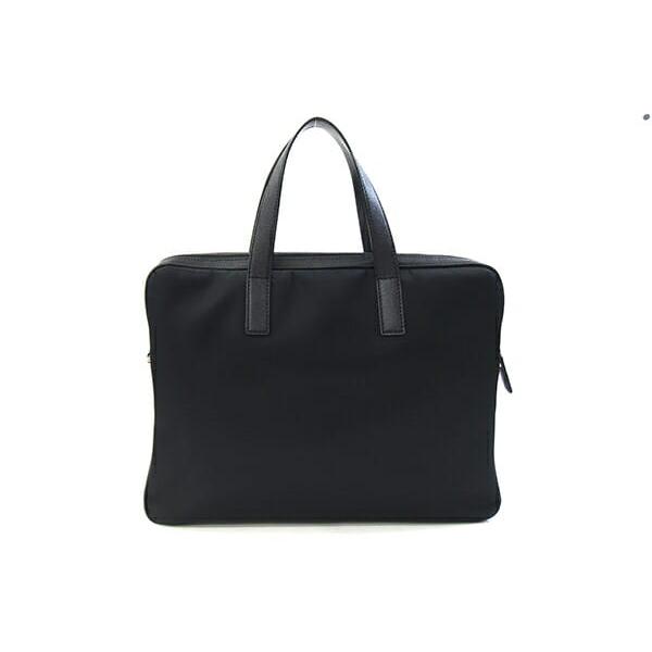 【✨美品✨】プラダ 2way ブリーフケース 三角ロゴ ナイロン ブラック プラダ 2WAYブリーフケース 2VE368 ブラック ナイロン レザー 中古