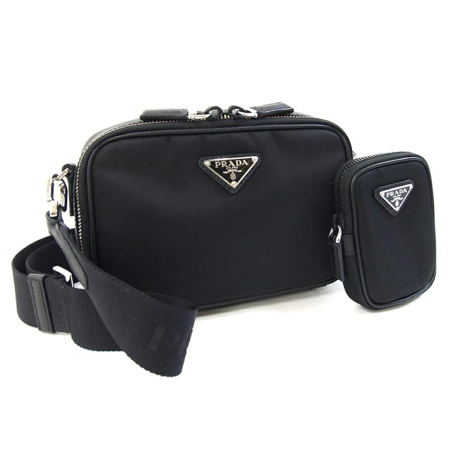 プラダ ショルダーバッグ 2VH070 ブラック リサイクルポリアミド