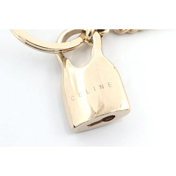CELINE（セリーヌ） バッグチャーム ゴールド メタル 中古 バッグ 