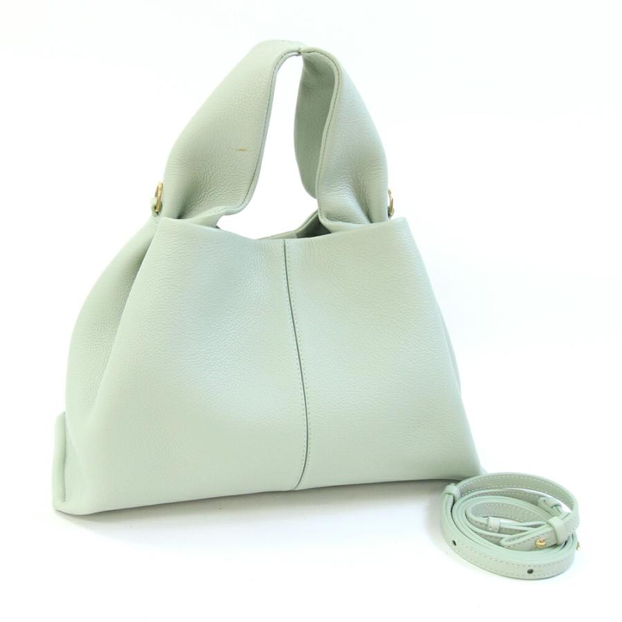 POLÈNE（ポレーヌ） 2WAYバッグ ハンドバッグ 【定価:¥95000】 POLENE（ポレーヌ） 2WAYハンドバッグ ヌメロ ヌフ ライトグリーン