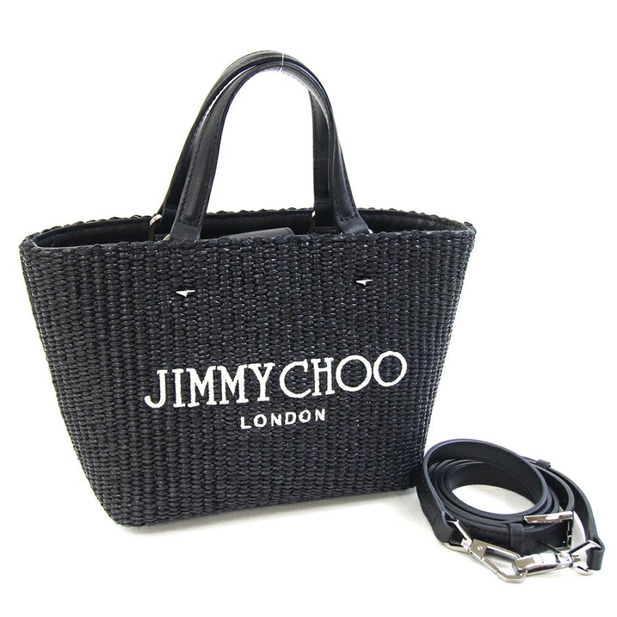 JIMMY CHOO（ジミーチュウ） 2WAYハンドバッグ ミニ マーリ ブラック