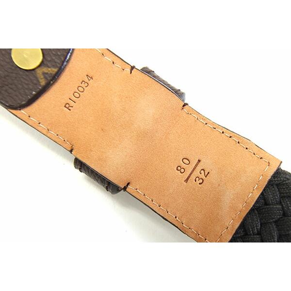 LOUIS VUITTON（ルイ・ヴィトン） ベルト モノグラム サイズ80 中古
