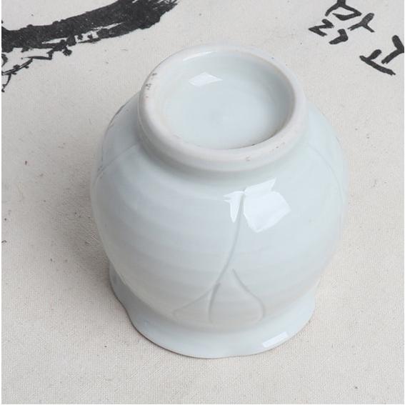 韓国白磁茶器・蓮茶壺 （蓋付き） : チマチョゴリと韓国雑貨の専門店夢