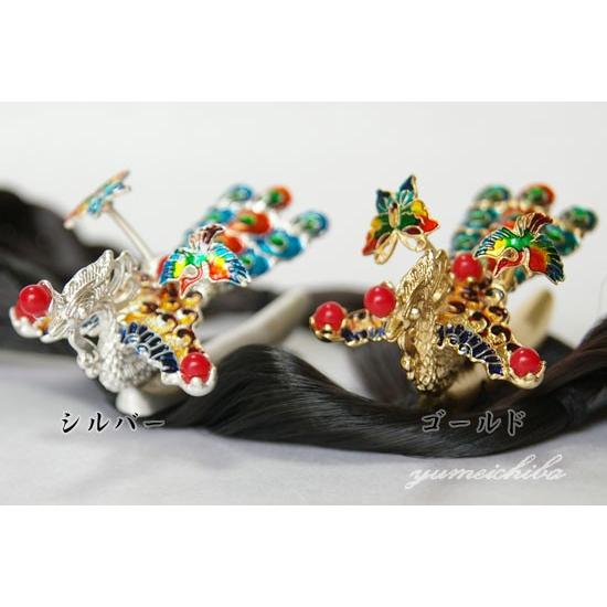 韓国ドラマの王妃の髪飾り チョゴリ用ヘアースタイルチョッチ大鳳凰 Chotchi Houou2 S 韓国ネット夢工房 通販 Yahoo ショッピング
