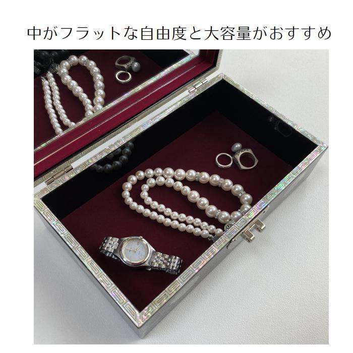 韓国螺鈿宝石箱8大牡丹ジュエリーボックス鍵付き(パープル)｜yumeichiba｜06
