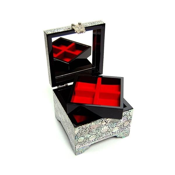 韓国螺鈿宝石箱秋桜 : チマチョゴリと韓国雑貨の専門店夢市場 - 通販