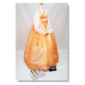 格安チマチョゴリ販売12s 270 身長+靴高さ165cm〜168cm バスト86cm