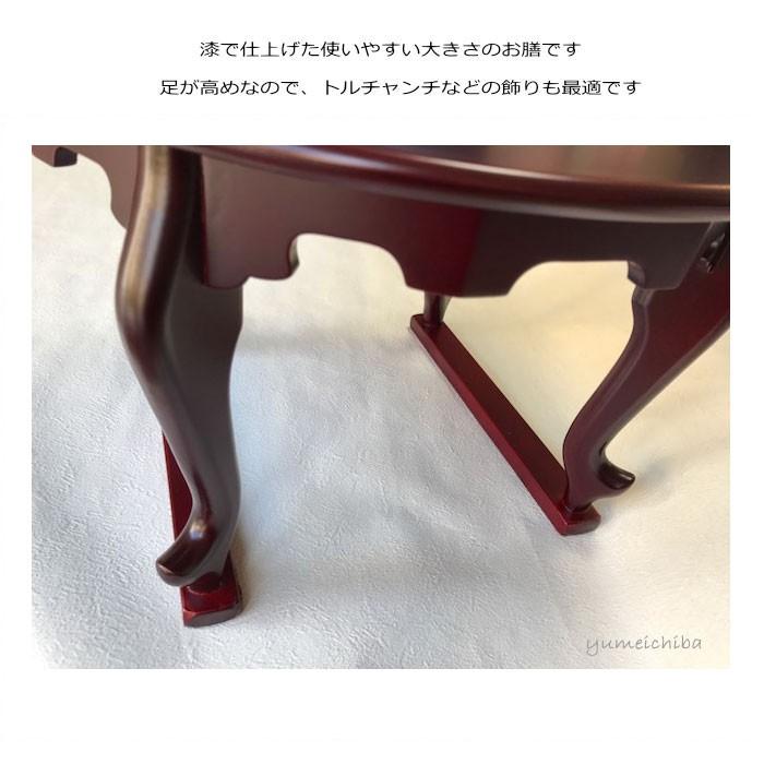 韓国漆塗り丸お膳(中) : チマチョゴリと韓国雑貨の専門店夢市場 - 通販