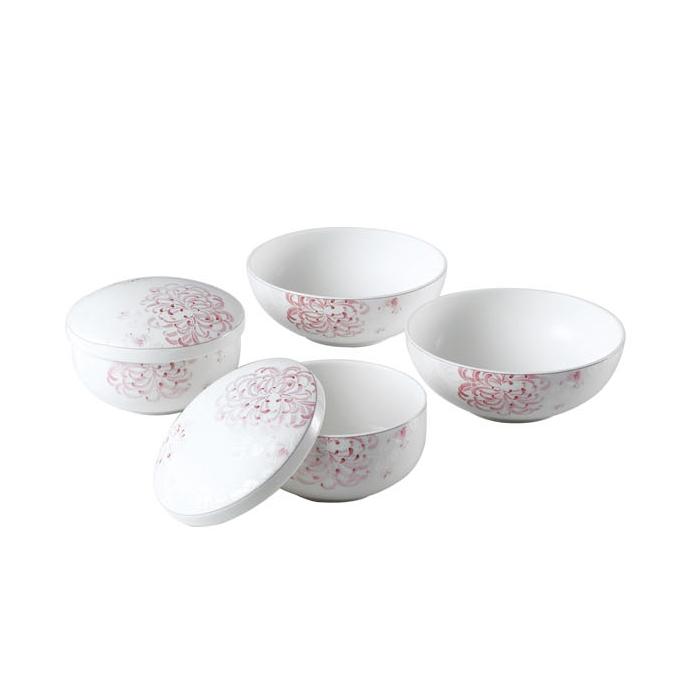 高級韓国陶磁器セット(6P) 菊花紋 : チマチョゴリと韓国雑貨の専門店 