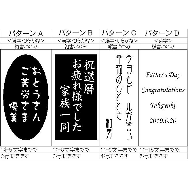 名入れ ビールジョッキ 435ml ビアグラス 名入れ彫刻 名前 おしゃれ グラス J 435 名入れプレゼント 夢彩工房 通販 Yahoo ショッピング