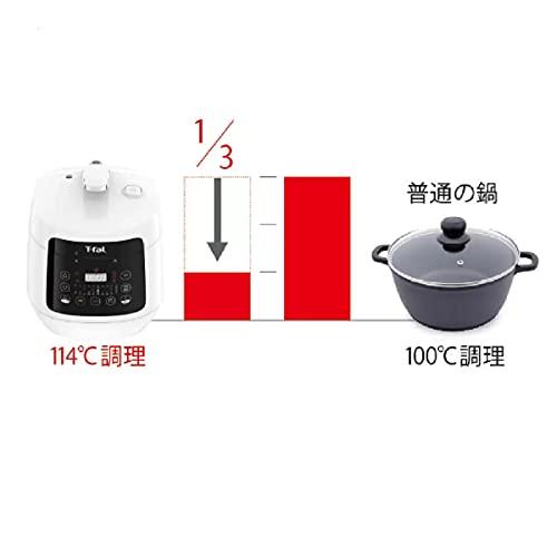 ティファール ラクラ・クッカー コンパクト電気圧力鍋 CY3501JP ラクラ クッカー CY3501JP