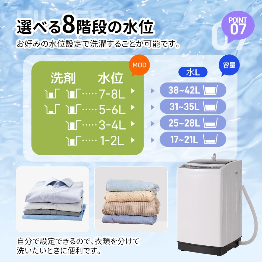 SENTERN 洗濯機 一人暮らし 7kg 家庭用 小型洗濯機 10種類 縦型 SENTERN 洗濯機 一人暮らし 7kg 家庭用 小型洗濯機 10種類 縦型
