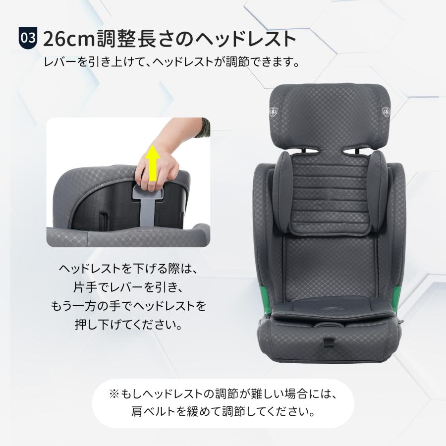 学童用シート】ジュニアシート チャイルドシート 新基準R129適合