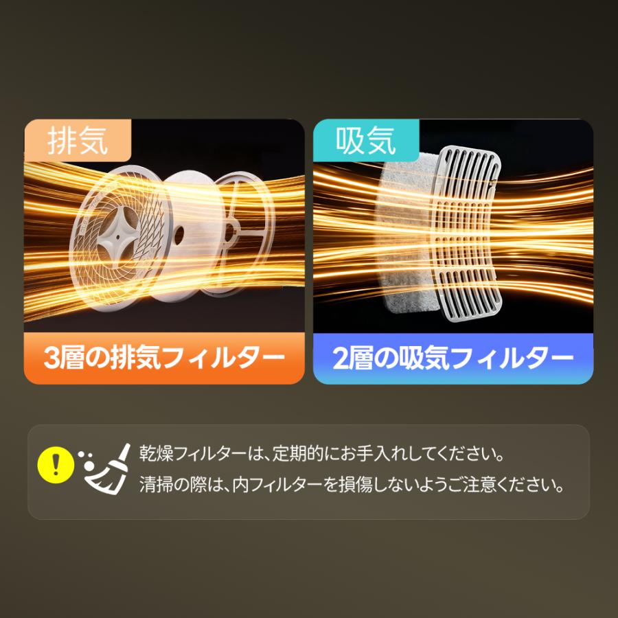SENTERN イラスト付きパネル【UV/高温除菌】6kg 衣類乾燥機 大容量