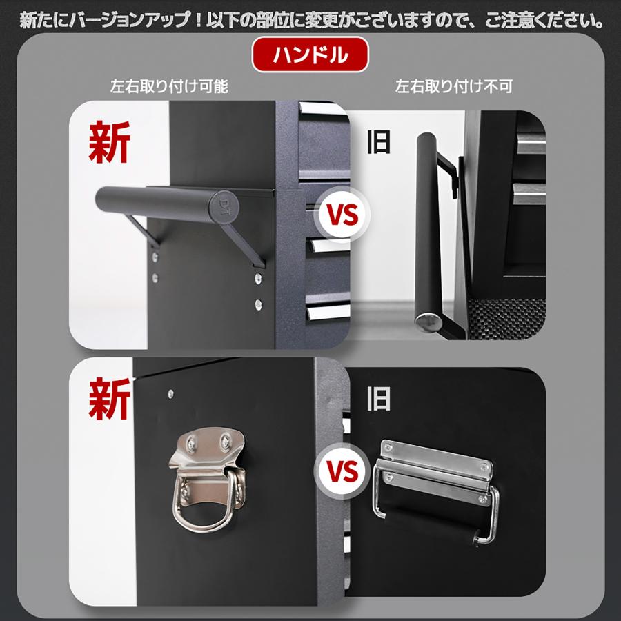 ツールチェスト ツールキャビネット キャスター 工具入れ 引き出し 新作価格☆2in1 ツールキャビネット ツールチェスト ツールワゴン