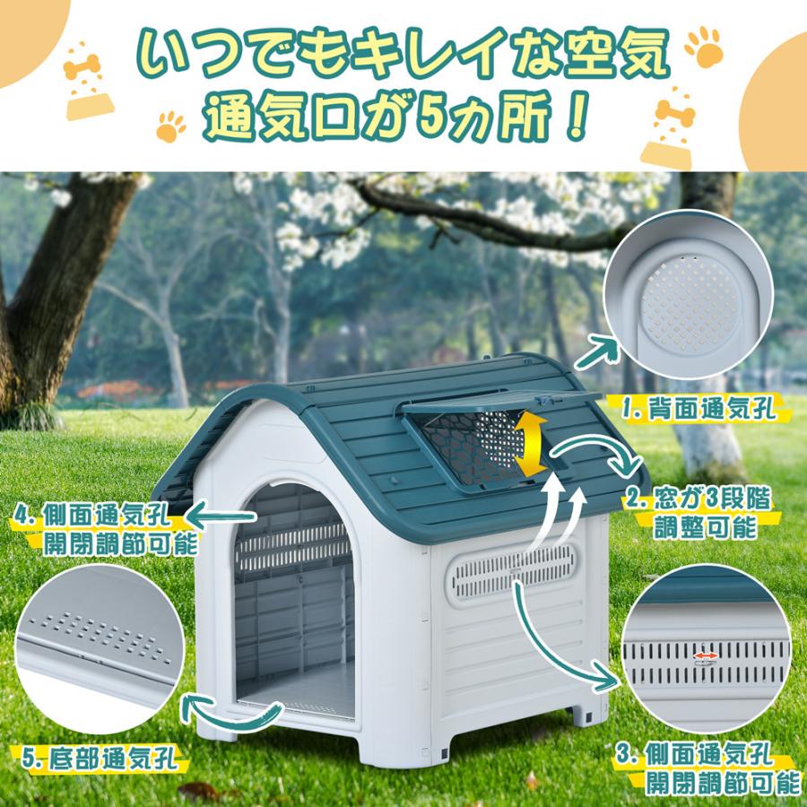 犬小屋 犬ケージ ペットハウス ペットケージ プラスチック製 室内犬