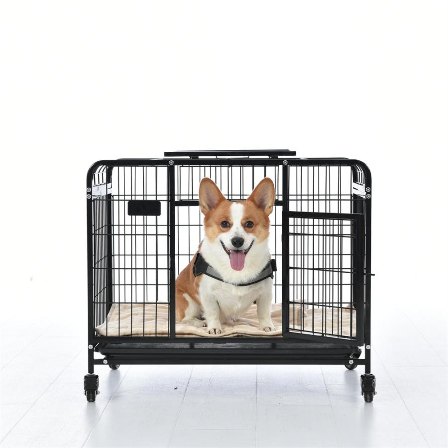 10%OFF☆8/6迄犬用 ペットケージ 金属製 犬 ドッグルームサークル 飼育
