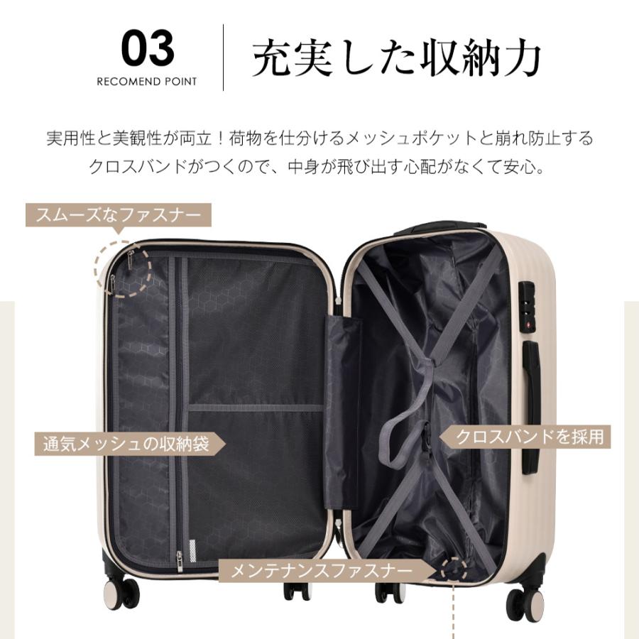 スーツケース ｍサイズ 超軽量 かわいい キャリーケース ｍサイズ キャリーバッグｍサイズ おしゃれ 4日-7日宿泊 　一年間保証 　TSAロッ スーツケース Mサイズ かわいい 軽量 キャリーバッグ キャリーケース 4