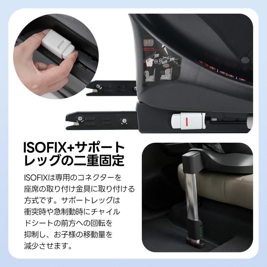 新作！最大五年保障☆R129適合 チャイルドシート 新生児 ISOFIX 0歳