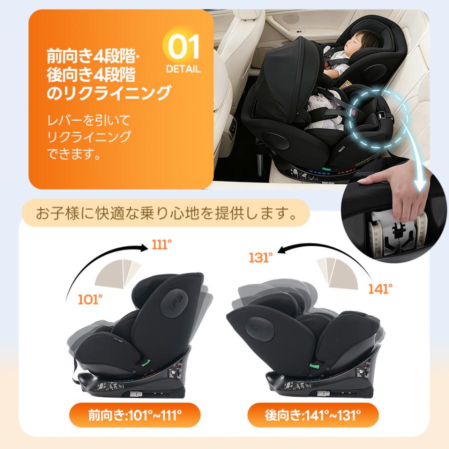 新作！最大五年保障☆R129適合 チャイルドシート 新生児 ISOFIX 0歳