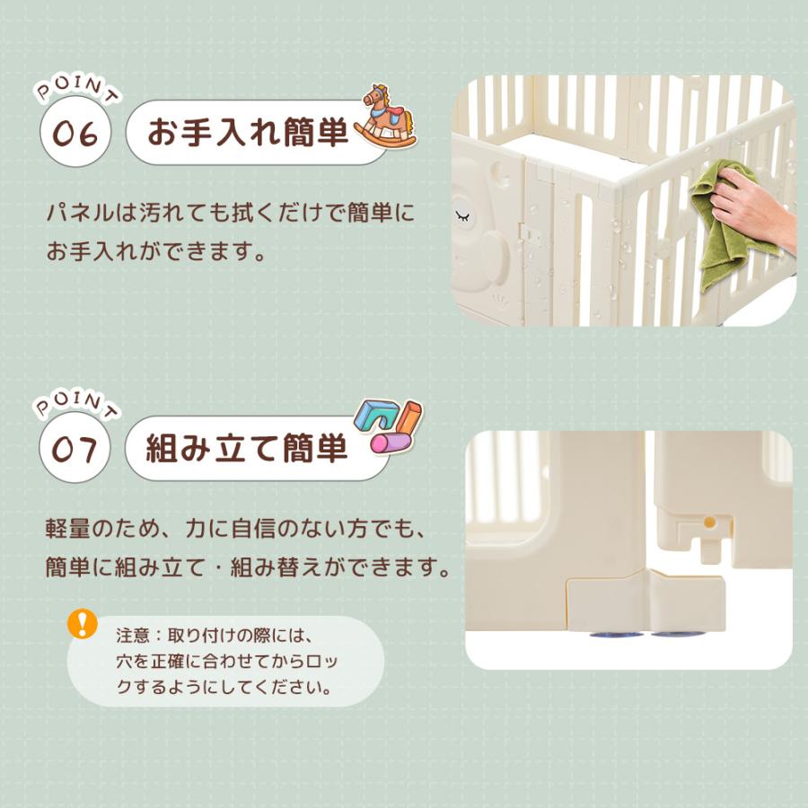 期間限定値下げ】ベビーサークル 186*206cm 折りたたみ 扉付き 期間限定値下げ】ベビーサークル 186*206cm 折りたたみ 扉付き