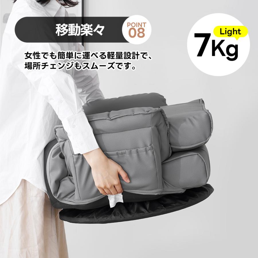 【PUレザー】回転式座椅子 肘掛け ハイバック 座いす リクライニング 1人掛け PUレザー生地☆座椅子 回転式 肘掛け ハイバック リクライニング 14