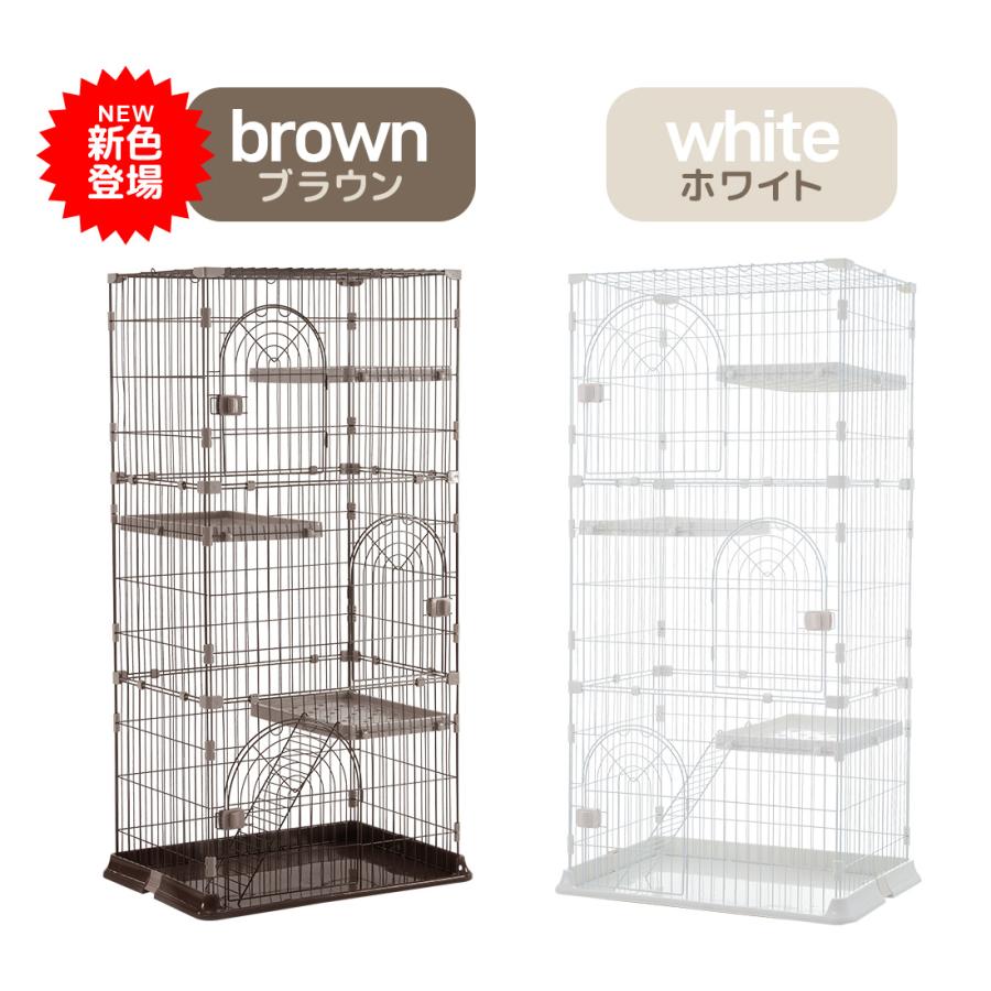BTM 新色追加【2サイズ選択可】猫 ケージ キャットケージ 3段 猫 BTM 新色追加【2サイズ選択可】猫 ケージ キャットケージ 3段 猫
