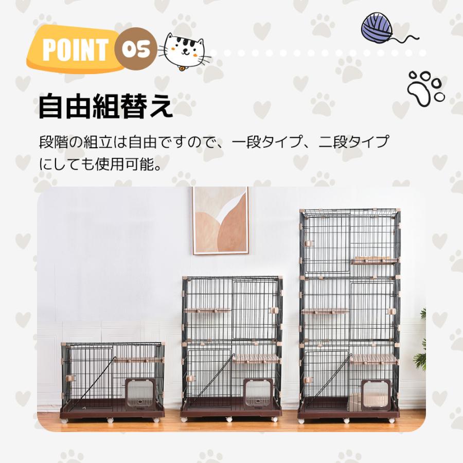 BTM 【猫専用ドア付き 】猫 ケージ キャットケージ 3段 多頭飼い BTM 【猫専用ドア付き 】猫 ケージ キャットケージ 3段 多頭飼い
